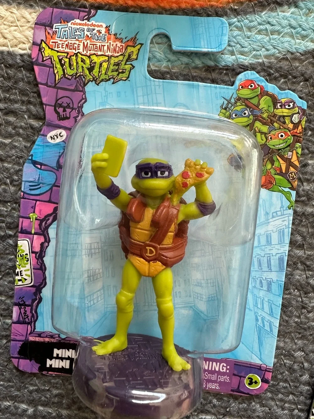 Teenage Mutant Ninja Turtles Mini Figure Set of 4